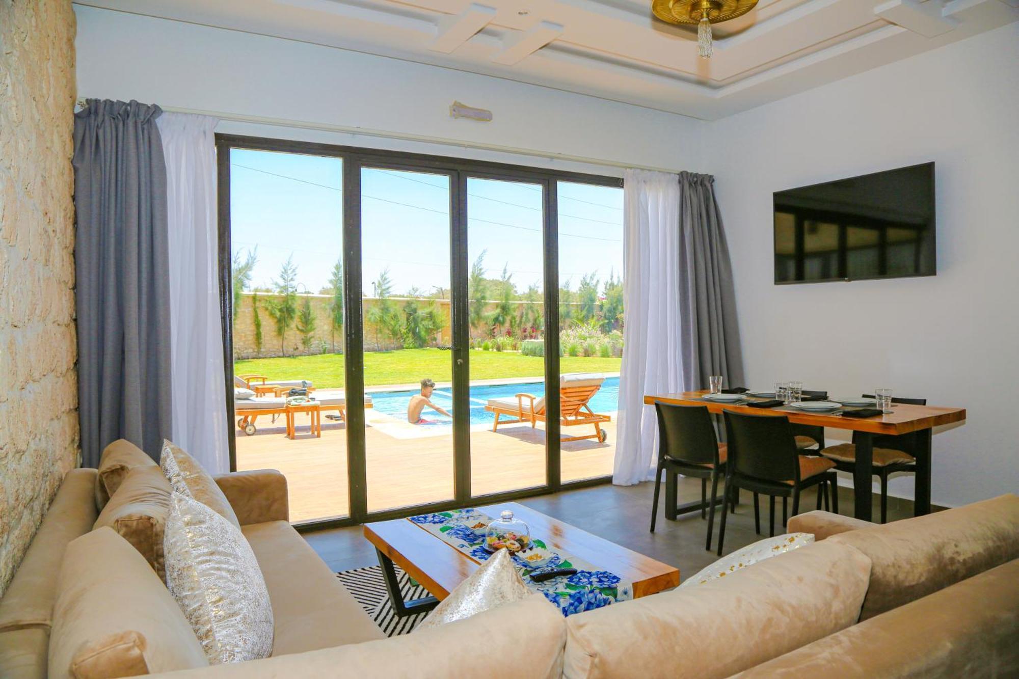 Villa La Rose Bleue - Residence Hoteliere Avec Piscine - エッサウィラ エクステリア 写真