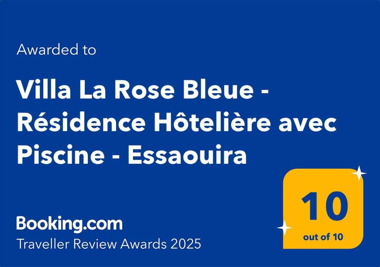 Villa La Rose Bleue - Residence Hoteliere Avec Piscine - エッサウィラ エクステリア 写真
